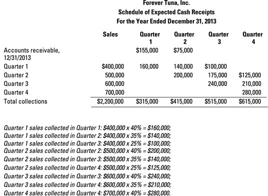 create a cash budget as part of your master dummies business analysis and valuation palepu pdf income statement report example