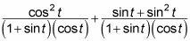 Multiplying or distributing the numerators of a fraction.