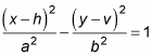equation for a horizontal hyperbola