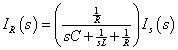 the current divider equation