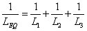 You can reduce parallel inductors to one single inductor.