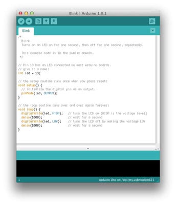 Creating Your First Sketch | Create Your First Arduino Program | InformIT