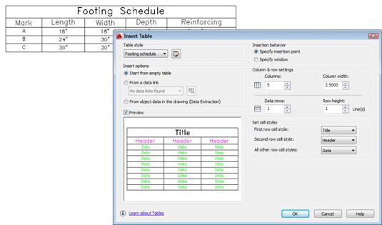 Autocad Text Height Chart