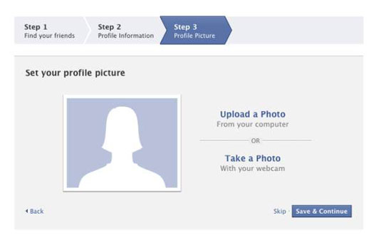 Generic profile picture facebook firebase