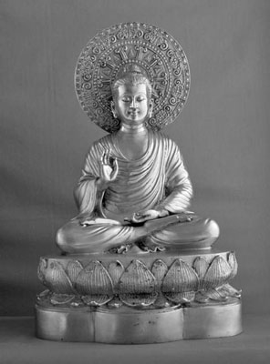 Buddha represents the principle of enlightenment — the Buddha-Nature within each person that is revealed in meditation.