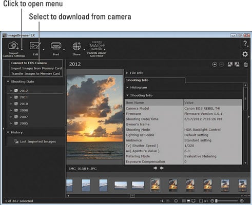 image browser software canon