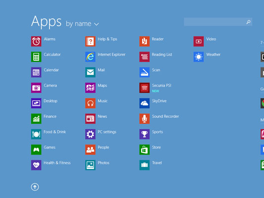 Find and Add Programs to the Windows 8.1 Start Screen - dummies