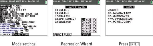 Regression Modeling On The Ti 84 Plus Dummies