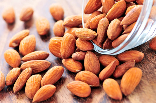 Almonds have been heavily researched for their health benefits, specifically in studies that investigate their ability to lower cholesterol and promote weight loss relative to lower-in-fat diets.