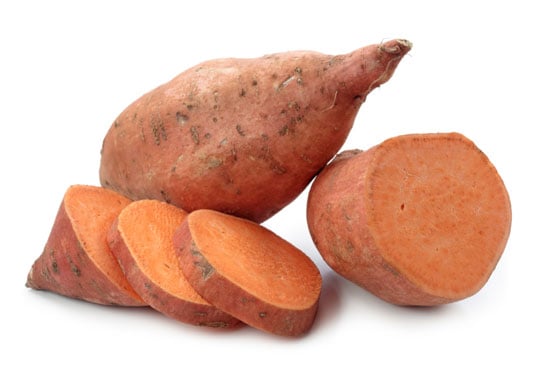 How sweet it is to get a dose of fiber, potassium, vitamin A, and vitamin C in something as delicious as a sweet potato!