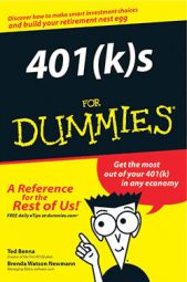 401(k)s For Dummies book cover