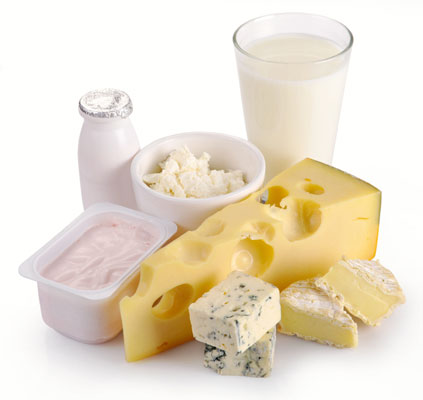 One diabetes benefit to <i>dairy products</i> is a compound called trans-palmitoleic acid, which is found in the milk fat.