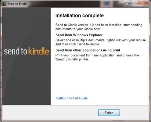 send to kindle app for pc