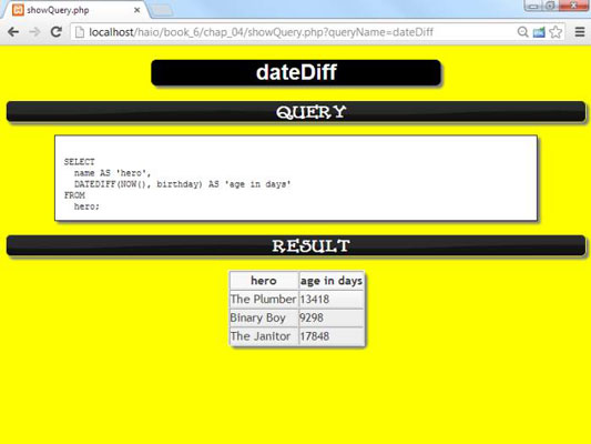 How to use DATEDIFF to determine age