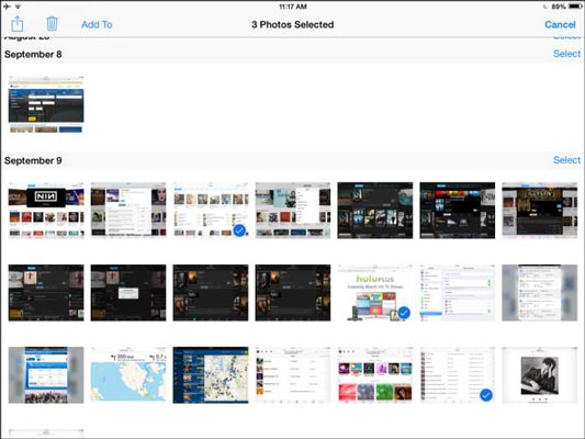 how do i download photos from camera to ipad