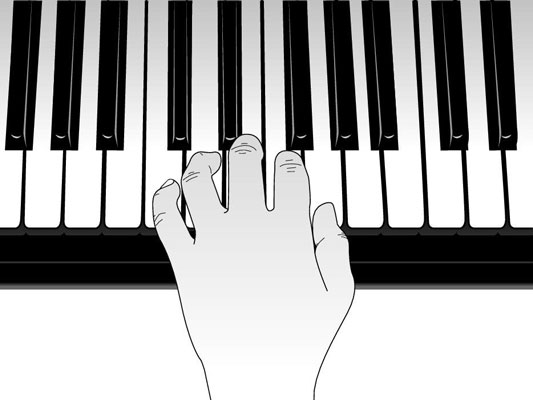 Left Hand Scales on the Piano - dummies