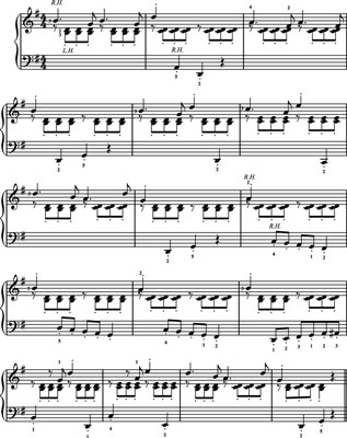 Arpeggio handoff exercise #1