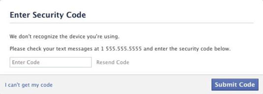 How To Turn On Login Approvals On Facebook Dummies