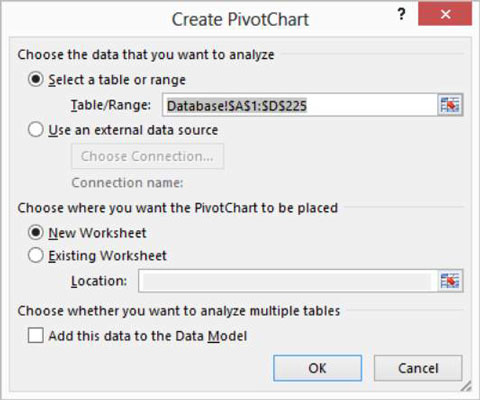 Chart Wizard Excel 2010