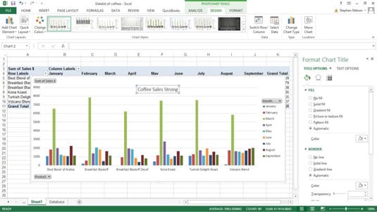 Excel Chart Axis Name