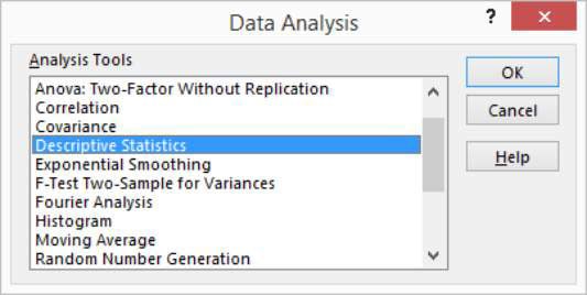 excel for statistics. ¿how to compute some descriptive statistics with case  selection? - Microsoft Community Hub