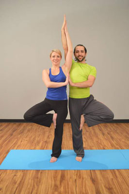 Partner Yoga: How to Do the Partner Tree Pose and Yoga Miracle