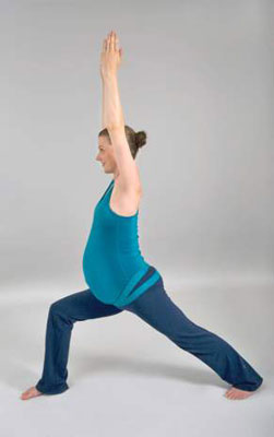 Warrior I: Vira bhadrasana I