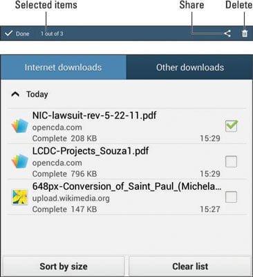 Tips to download from  to Android