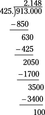 How To Divide Decimals Dummies