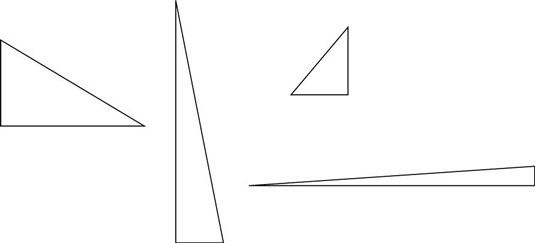 Define a Right Triangle and Its Parts - dummies