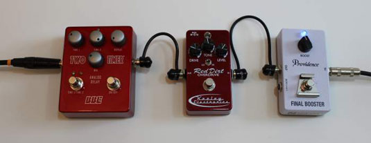 Effects pedals