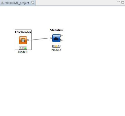 Right-click the Statistics node.