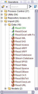 Find the Read CSV operator.