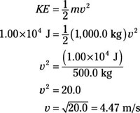 Kinetic Energy Formula