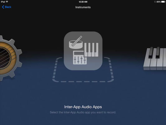 Import iPad audio.