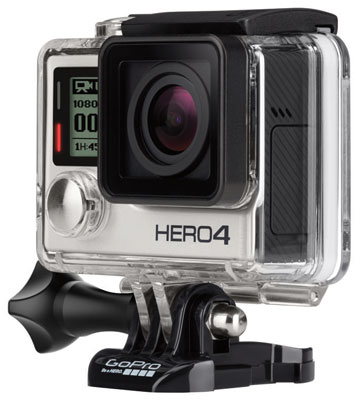 Take off the GoPro’s protective waterproof housing.