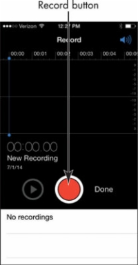 How to Record Audio and Voice Memos on Your iPhone 6 - dummies