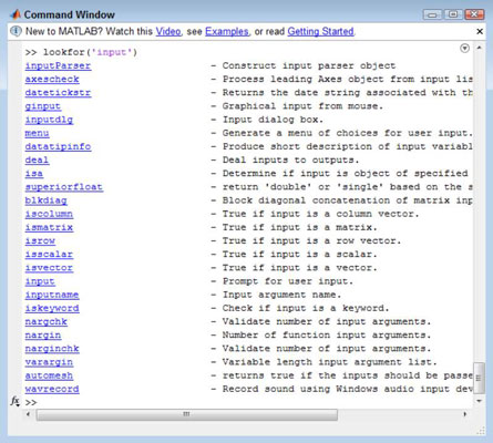 using functions in matlab