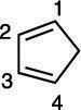 Diene numbering.