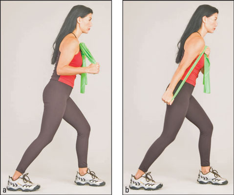 Band triceps extension