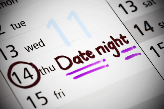 Plan date nights with a friend or spouse