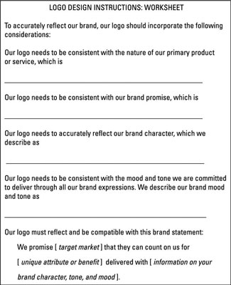 How To Develop A Logo Design For Your Brand Dummies