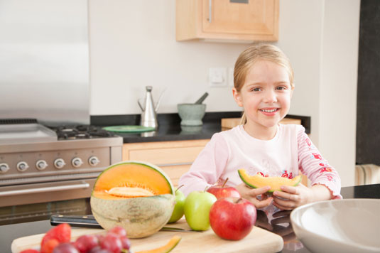 Keep problem foods out of sight and good foods in easy view.