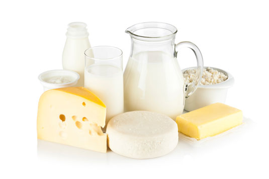 Avoid high-fat dairy products and added fat in recipes.