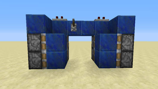 How To Make A Hidden Sticky Piston Door In Minecraft Dummies