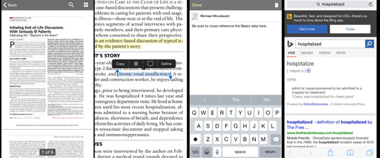 Read, search, and annotate a PDF.