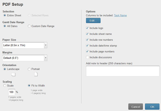 Export Gantt Chart From Smartsheet