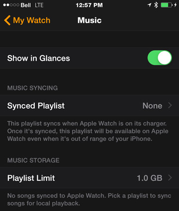 does apple watch play music without headphones