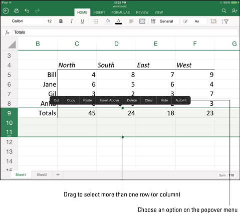 How to paste on excel for more than one cells on mac