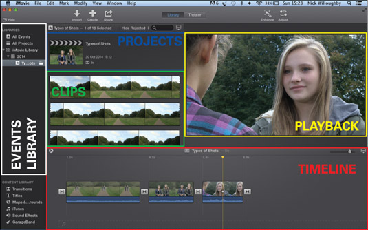 iMovie is a good choice for editing digital films.